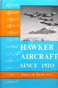 Book cover of Hawker Aircraft since 1920  by MASON, Francis K. 
